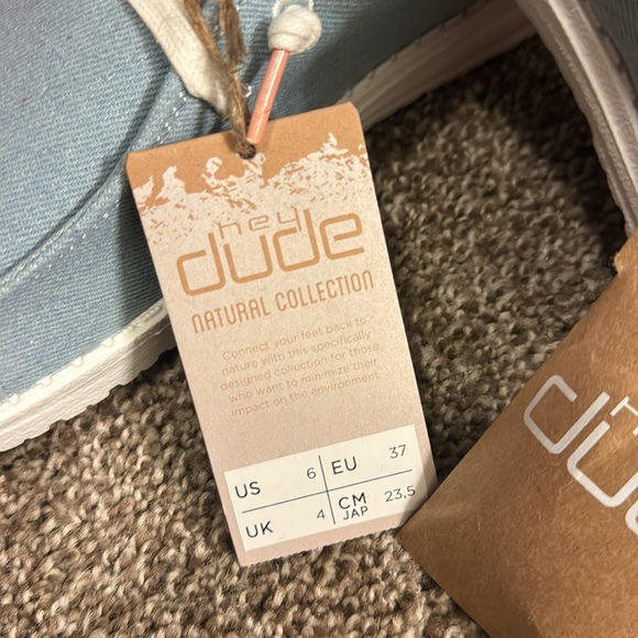 Hey Dude NWT blue size 6 - Picture 2 of 4